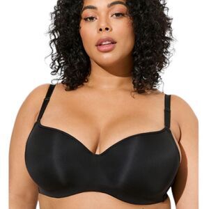 Torrid Full-Coverage Balconette Lightly Lined Smooth 360° Back Smoothing Bra 42E